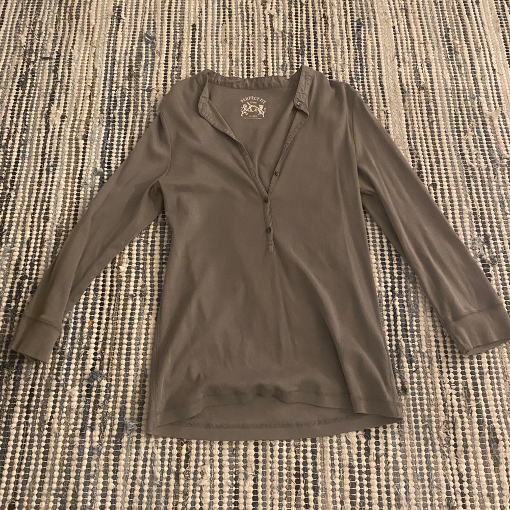 J. Crew long sleeve Sz XL top